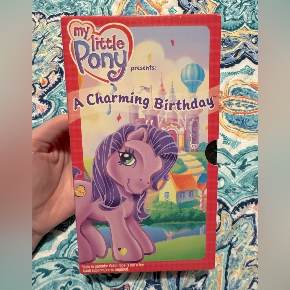 Vintage My Little Pony A Charming Birthday VHS Tape